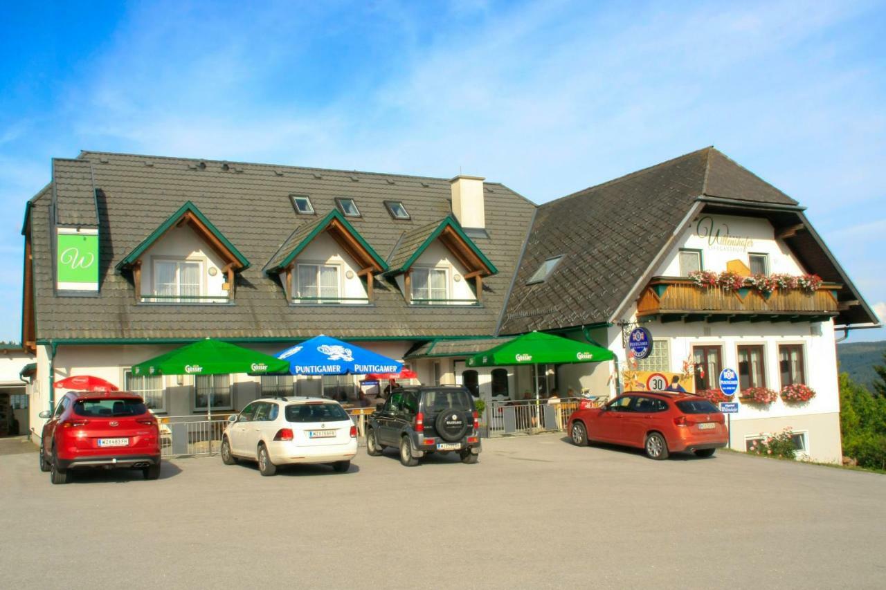 Genussgasthof Willenshofer Sankt Kathrein am Hauenstein Exteriör bild